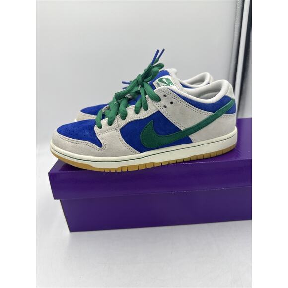 Size 7 - Nike Dunk Pro SB Low Hyper Royal Malachite - Picture 3 of 9